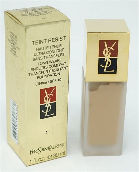 ysl teint resist shades|YSL foundation reviews.